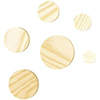 Wolfcraft 2940000 plaquitas cónicas PACK 50- plata- Set Piezas